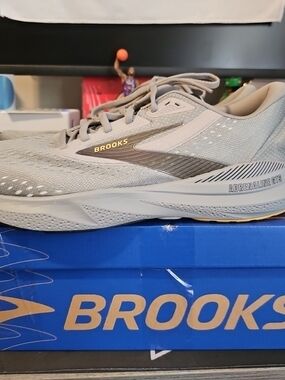 Brooks Men's Adrenaline GTS 24 Running Shoes Alloy 13 Wide New In Box